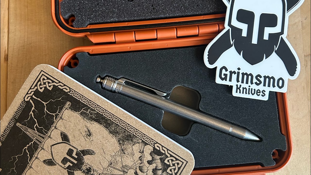 Unboxing - Grimsmo Saga #7654 Titanium EDC Pen