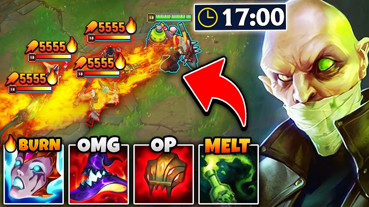 THE FASTEST FULL BUILD SINGED YOU'LL EVER WITNESS! (17 MINUTE DEATHCAP = GGWP)
