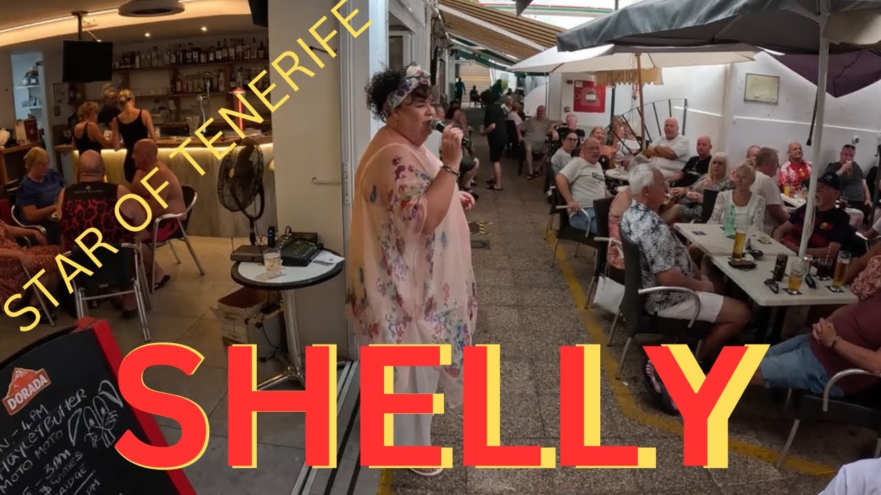 SHELLY -  sings at Hoppy’s Bar / cover songs #tenerife #entertainment #vlogs