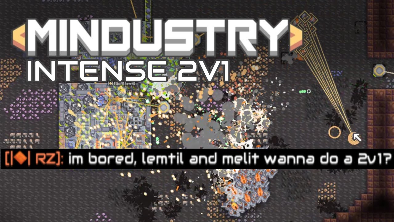 [Mindustry hex pvp] Insanely cursed 2v1
