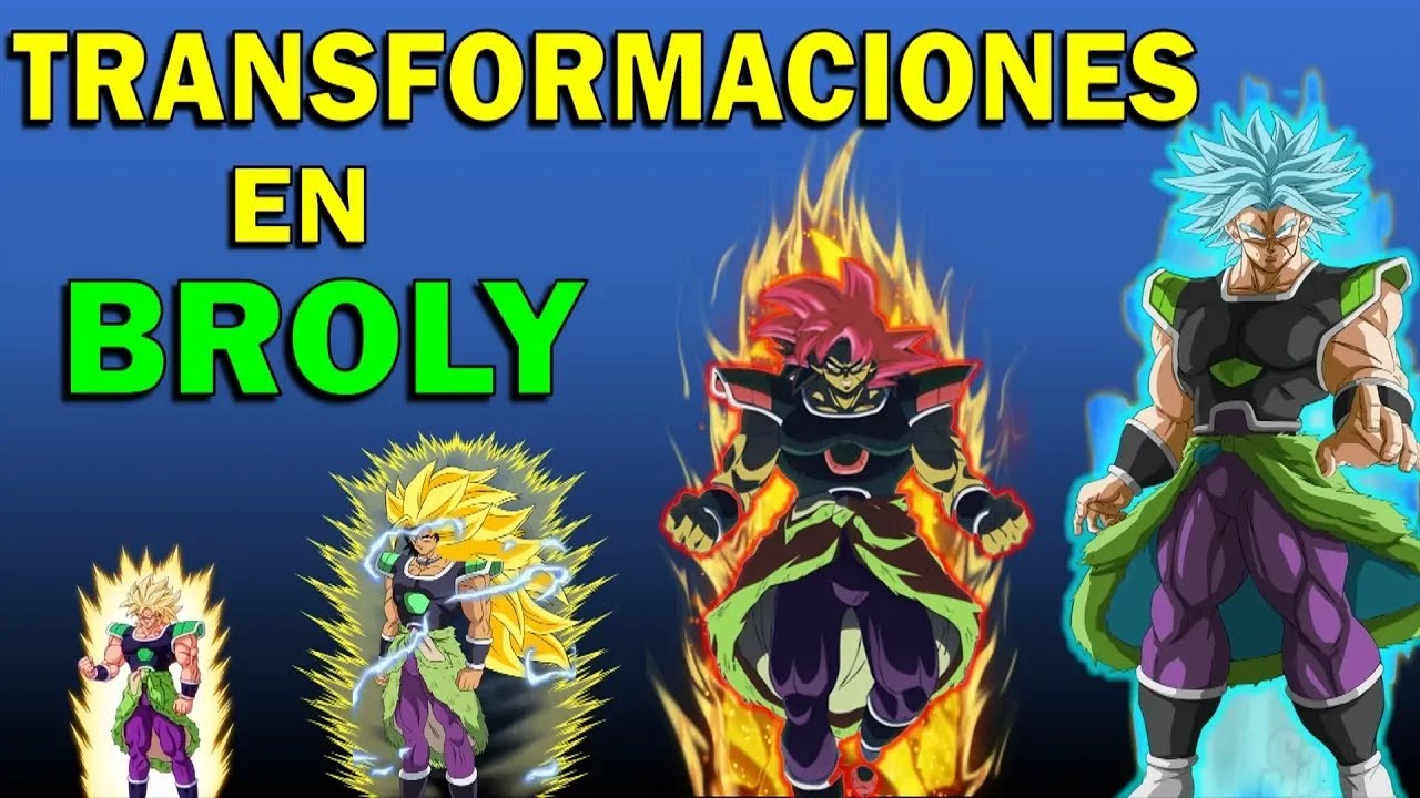 ¿Qué Pasaría si BROLY Tuviera las TRANSFORMACIONES DE GOKU? Parte 1 | DBS Explicación