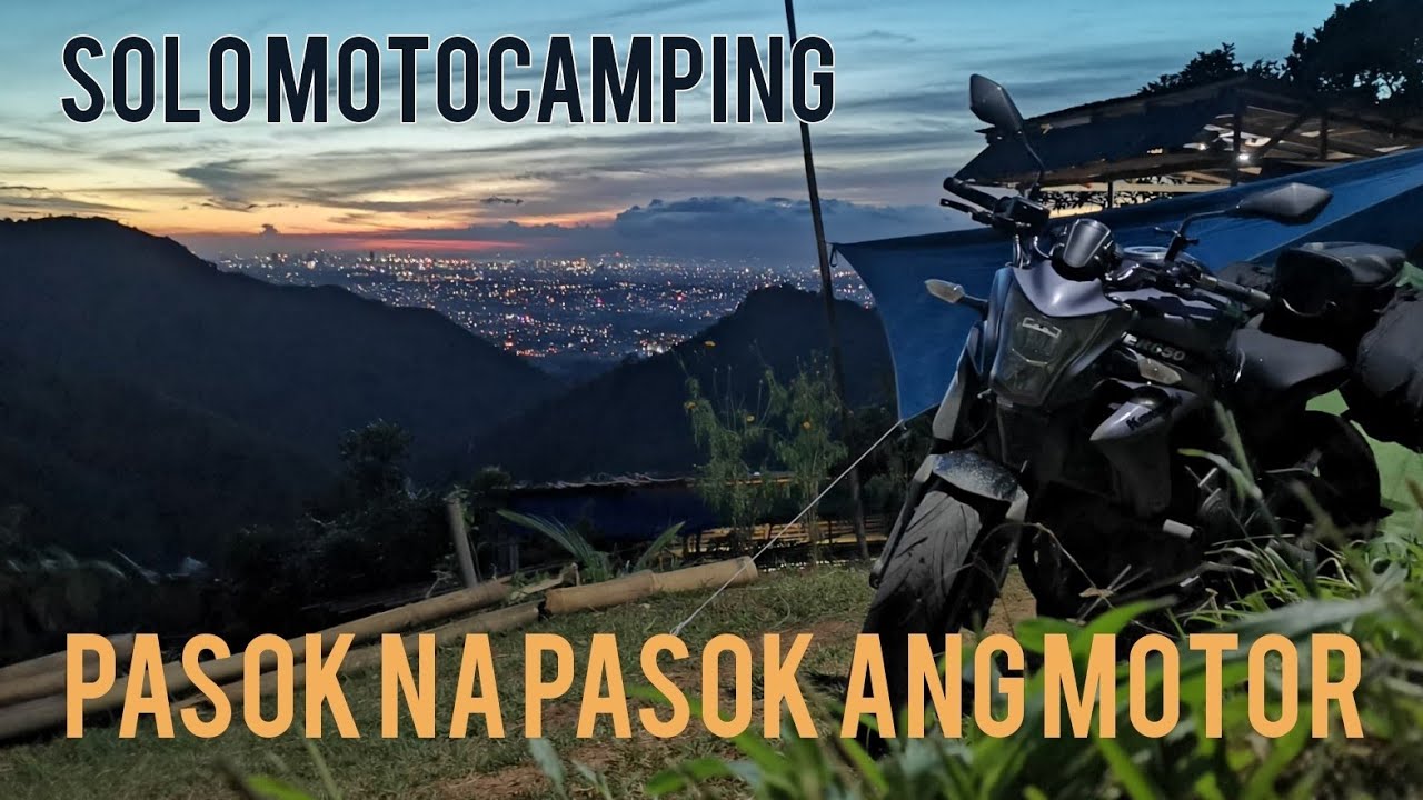 SOLO MOTOCAMPING: CAMPSITE IN RIZAL, SOLO CAMPING, OVERNIGHT CAMPING, Camping Phillipines