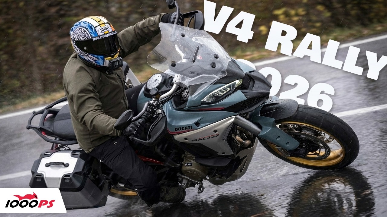 Multistrada V4 Rally 2026 Extreme Test: Ducati vs. Cold, Rain & Harsh Reality!