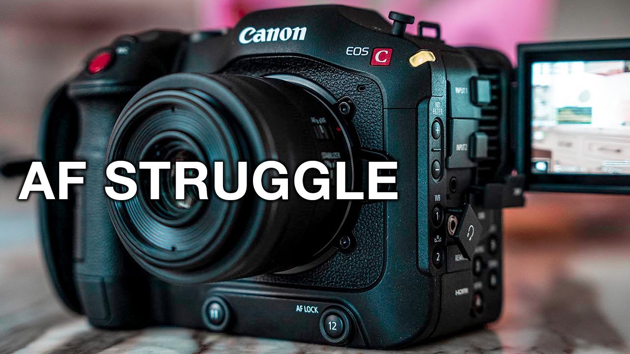 Canon C70 AF — реальные проблемы с автофокусом!