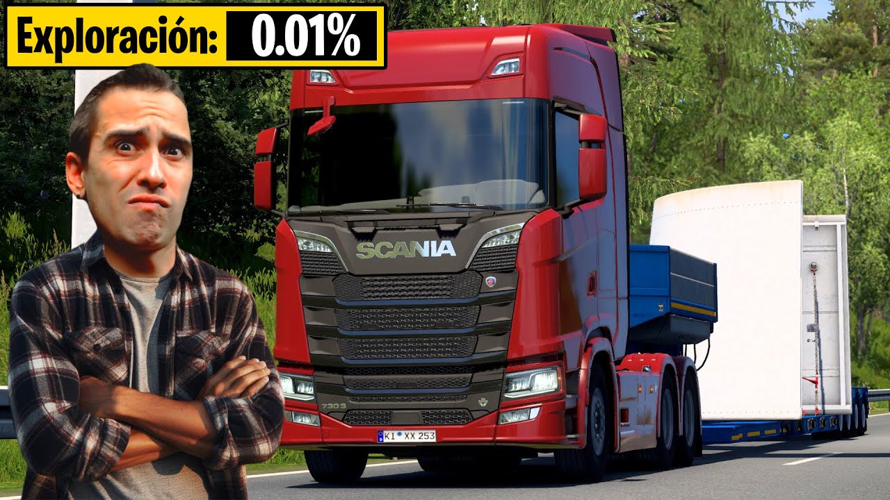 🚛 Mi primera chamba 💥 // A por el 100% de mapa #2