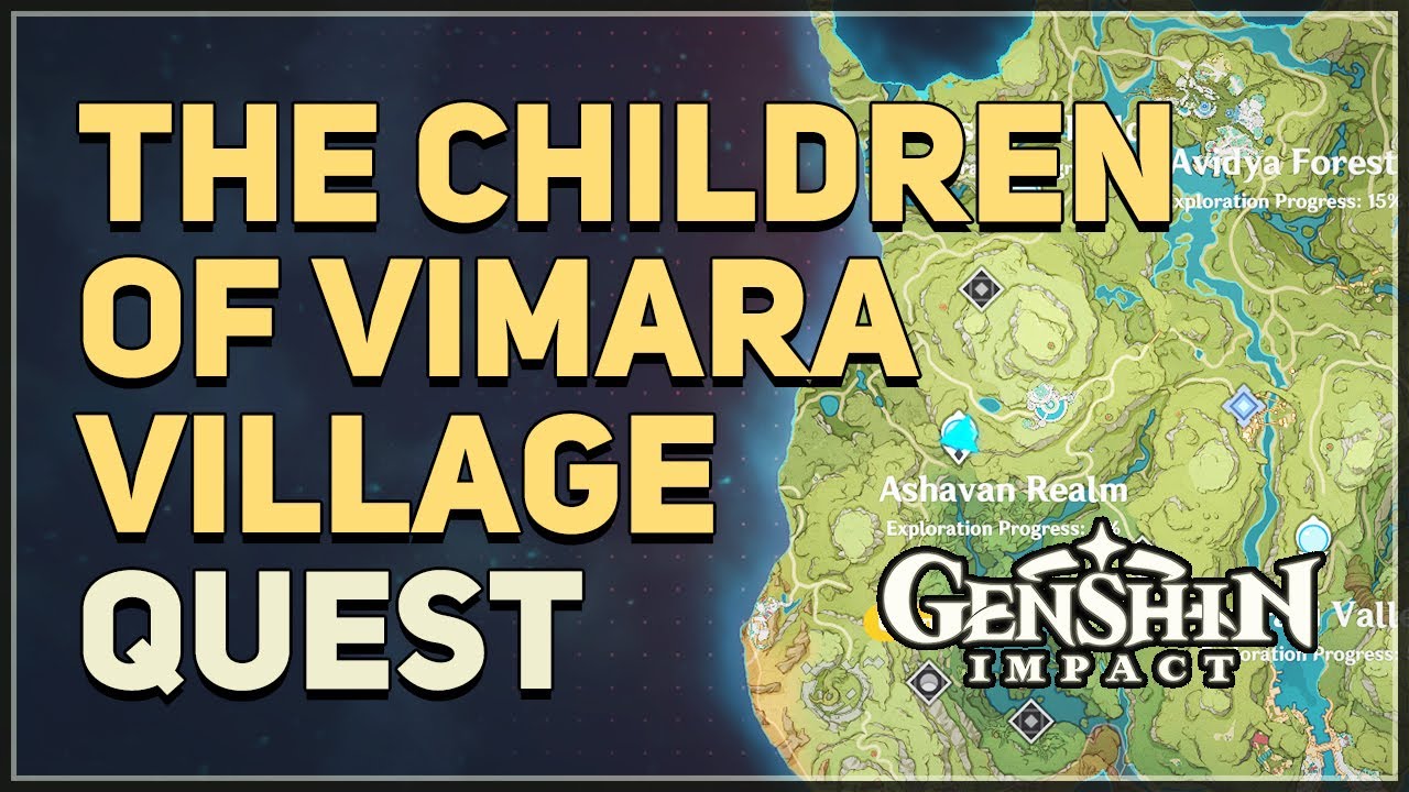 The Children of Vimara Village Genshin Impact