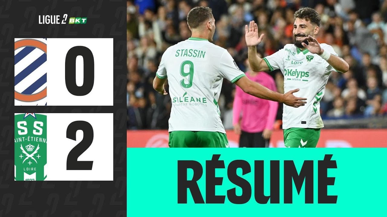 MONTPELLIER H&Eacute;RAULT SC - AS SAINT-&Eacute;TIENNE (0-2) - 9&egrave;me journ&eacute;e - Ligue 2 BKT 25/26