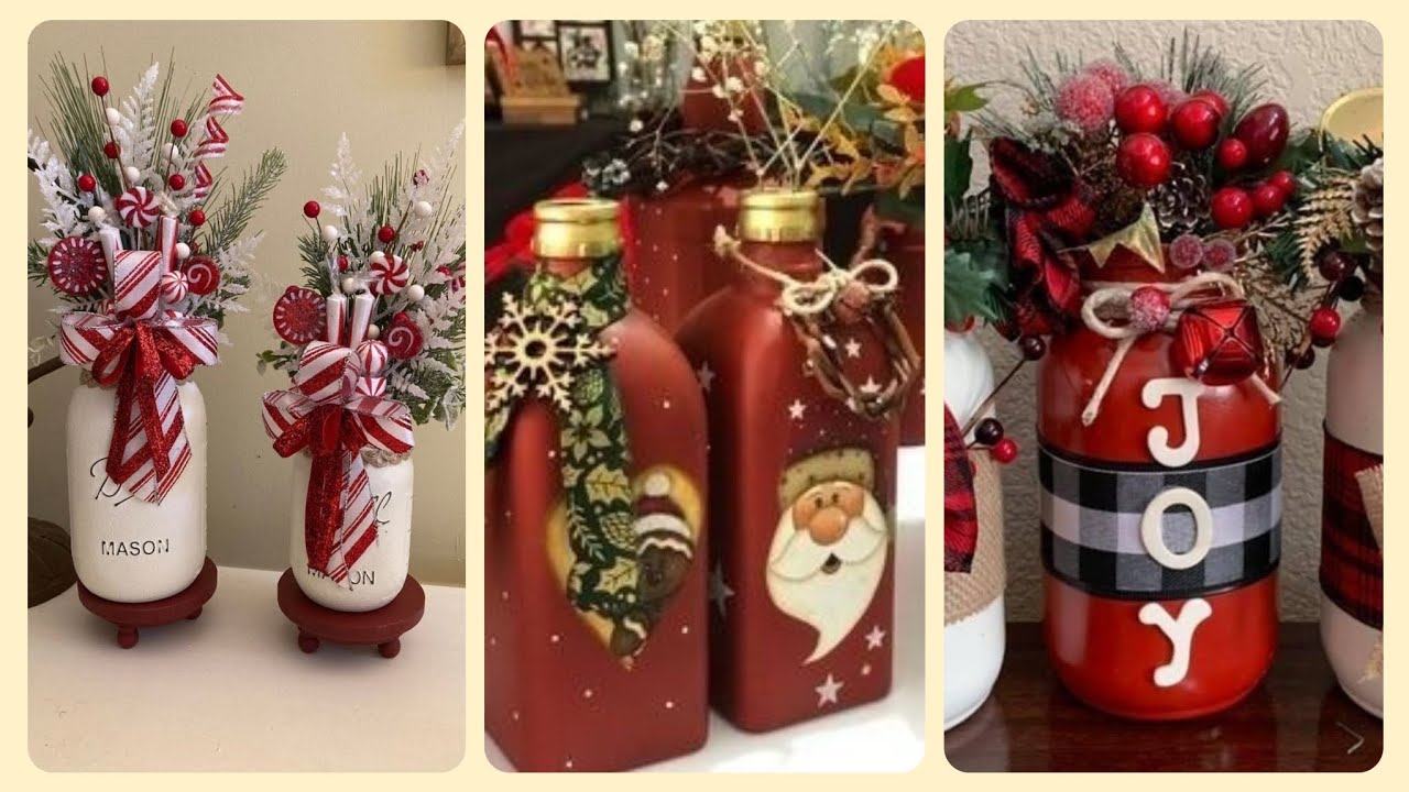 150+ charming mason jar Christmas decorations ideas #interiors #decoration #garden #decorlife