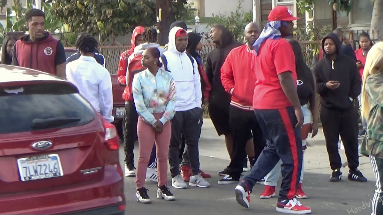 We went  to a hood in Watts CA