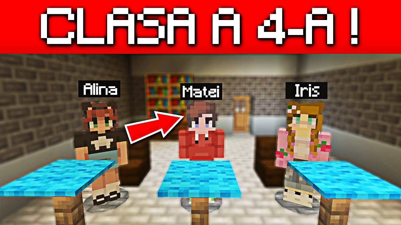 Am predat la CLASA A 4-A.. și sunt dezamăgit ! (Minecraft)