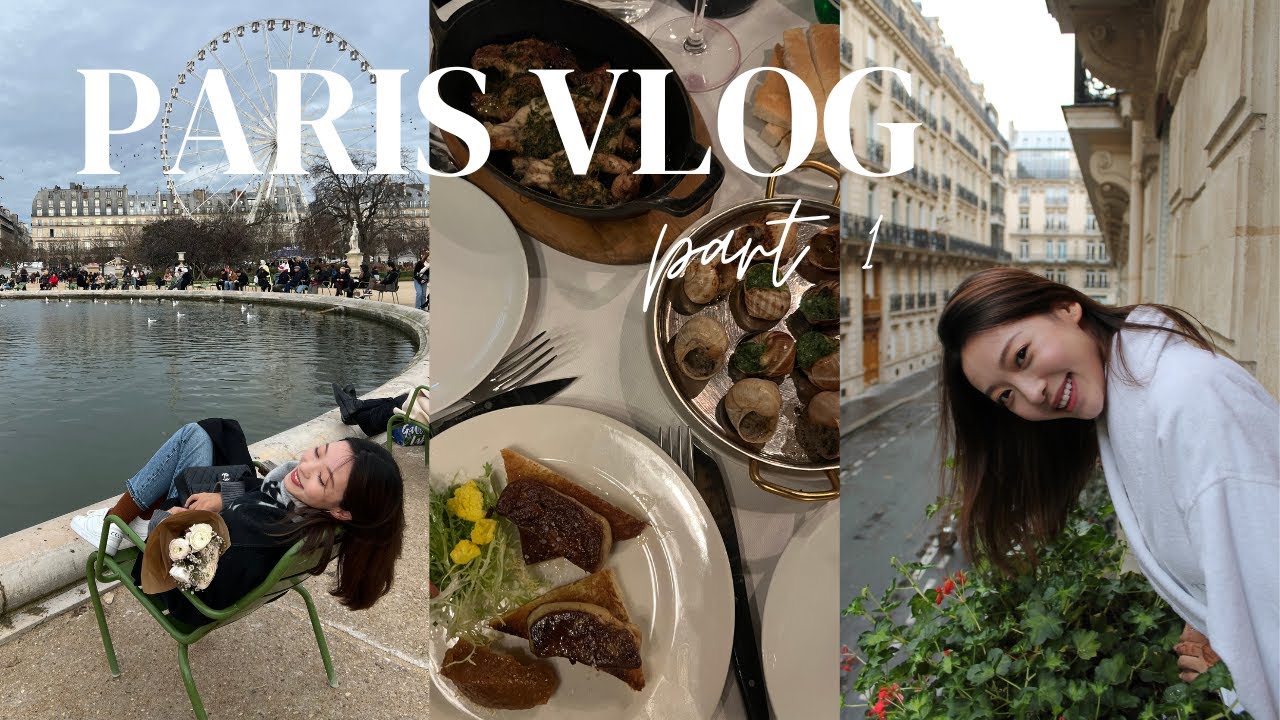 Paris Travel Vlog ep 1 | Christmas Market, Café de Flore, Le Bon Marché, Tuileries Garden