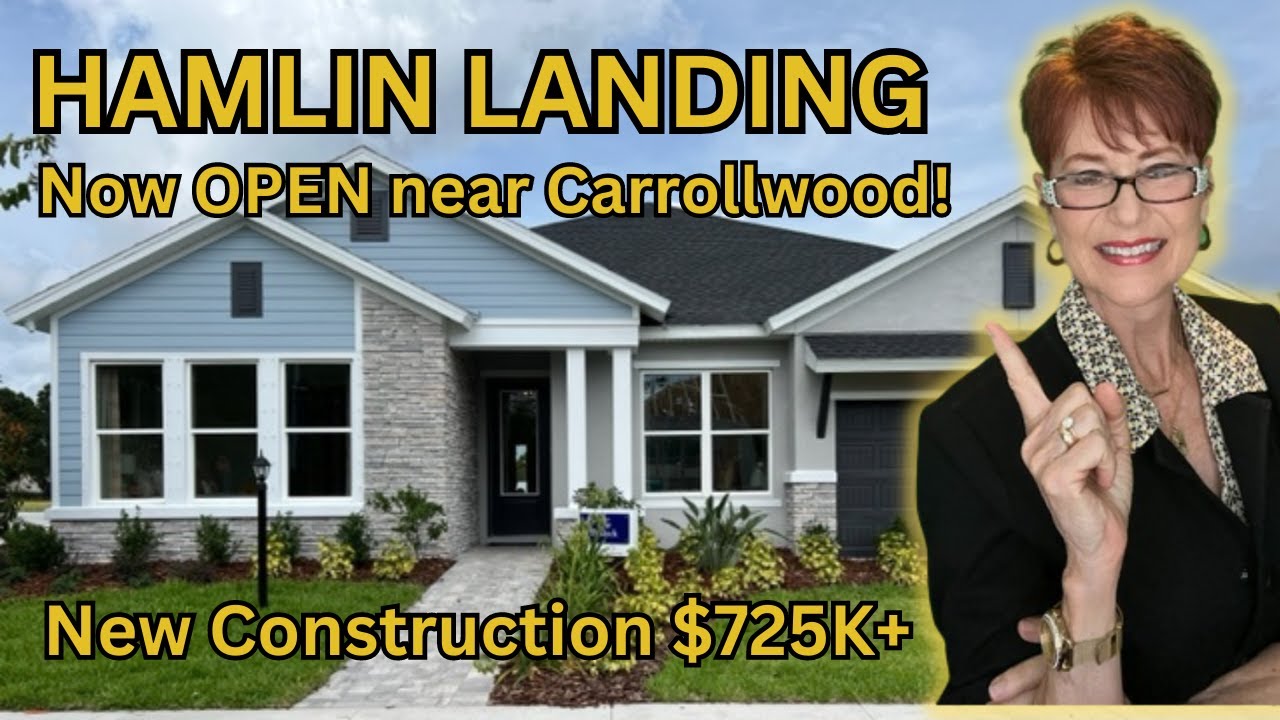 Hamlin Landing MODEL OPEN | David Weekley Homes | New Construction Near Carrollwood | $725K+
