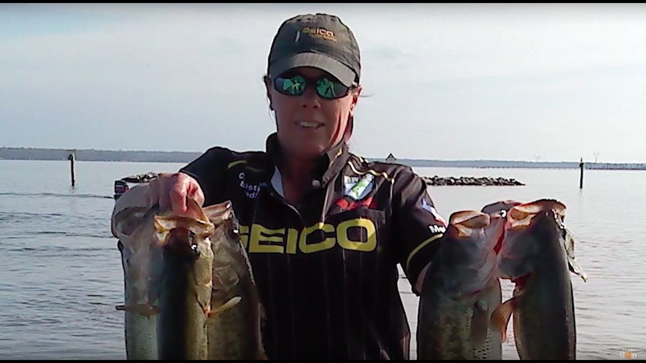 A Fishing Story | Season 2: Lady angler Christine Bradley largemouth bass fishing with Ronnie Green