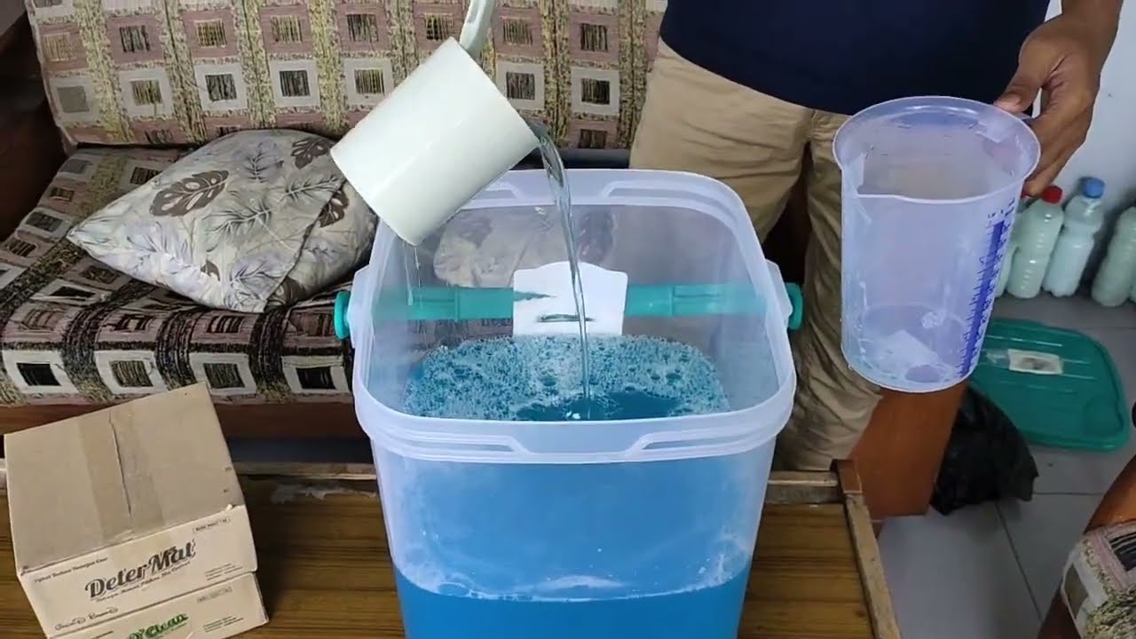 TIPS & TRICK ANTISIPASI GAGAL dalam Pembuatan Deterjen Cair DETERMAT ECO