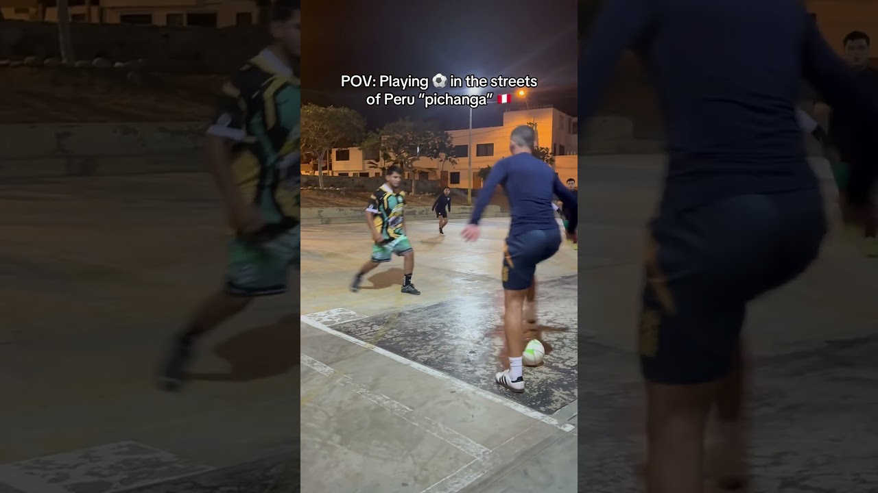Have you ever played in street f&uacute;tbol?🤙🏼 #alelaforgia #soccer #futbol #peru #futsal #skills