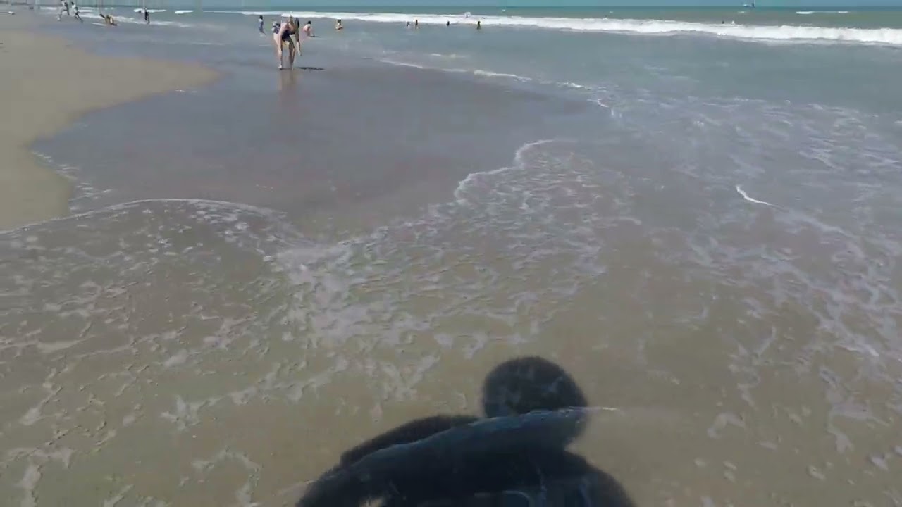 Walking to the Beach from Days Inn by Wyndham Cocoa Beach FL