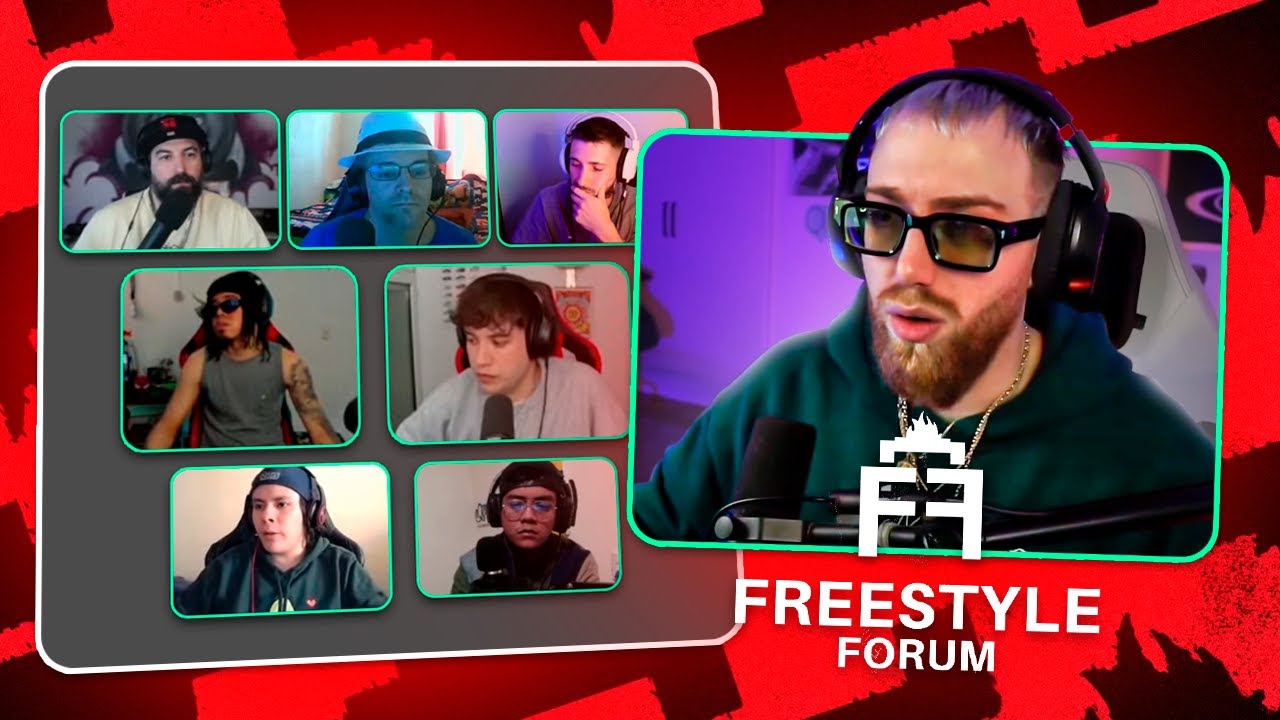 PADREO A ASIER, GAVYRIA, DYBBUK Y QUEZADA EN EL DEBATE DE FREESTYLE FÓRUM