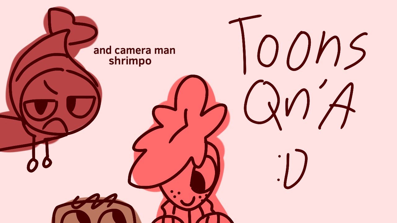 Sprout n cosmo QnA but with other toons :D (and cameraman shrimpo)