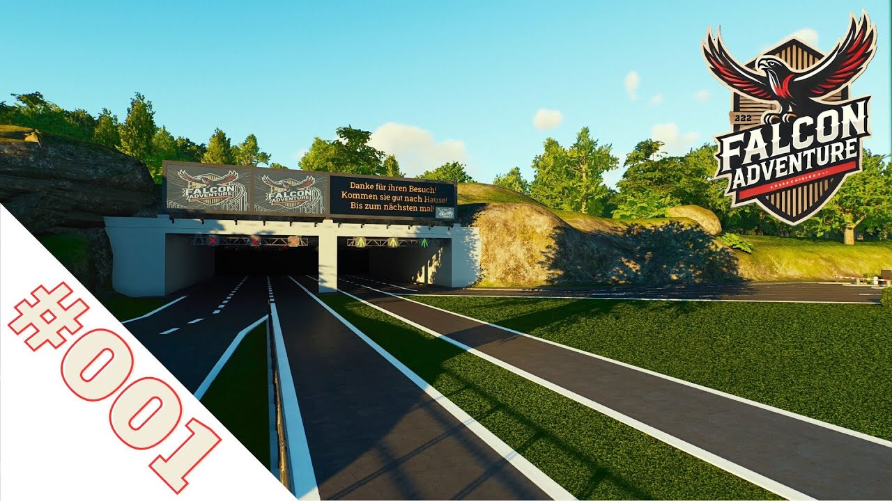 Es geht los! / Falcon Adventure (Sandbox) / Part #001 / Planet Coaster 2