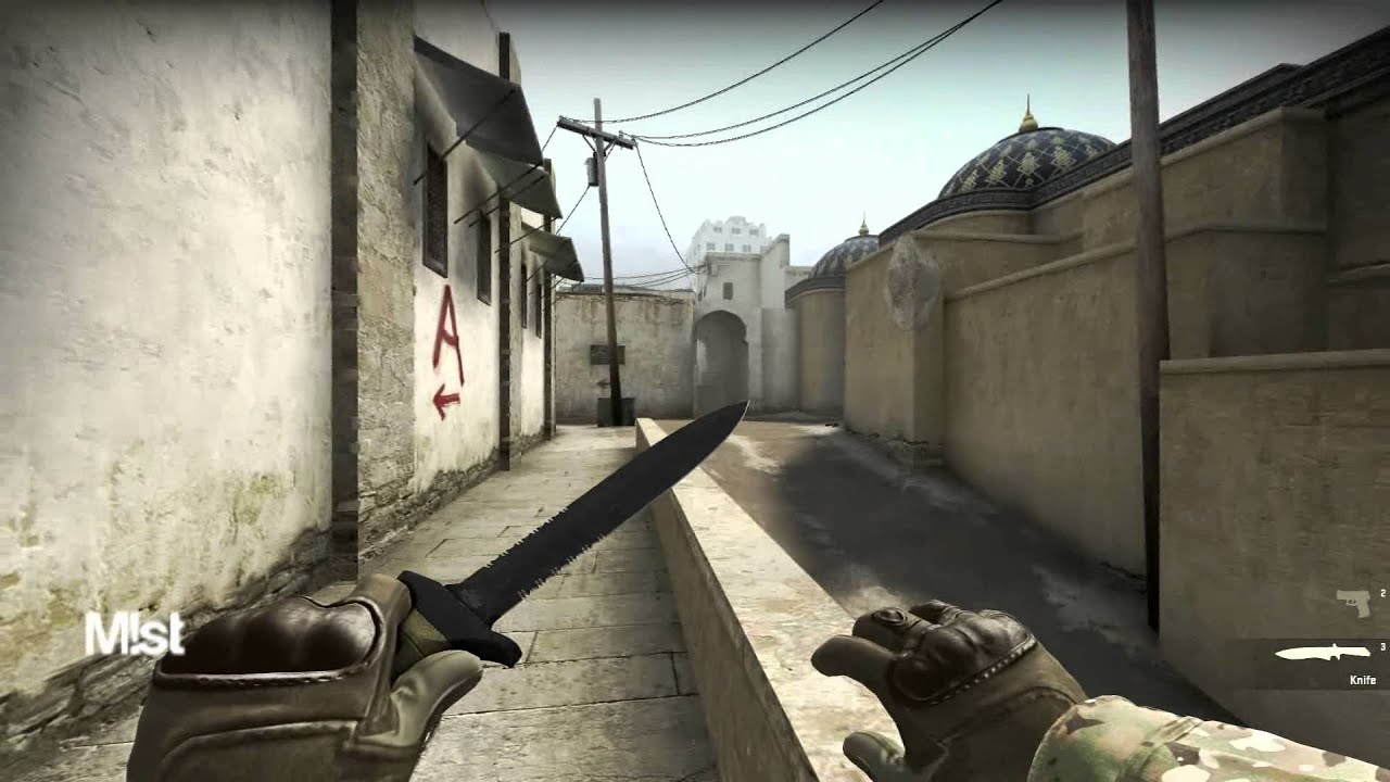 CS:GO BETA :: Dust_2 - walking around the map