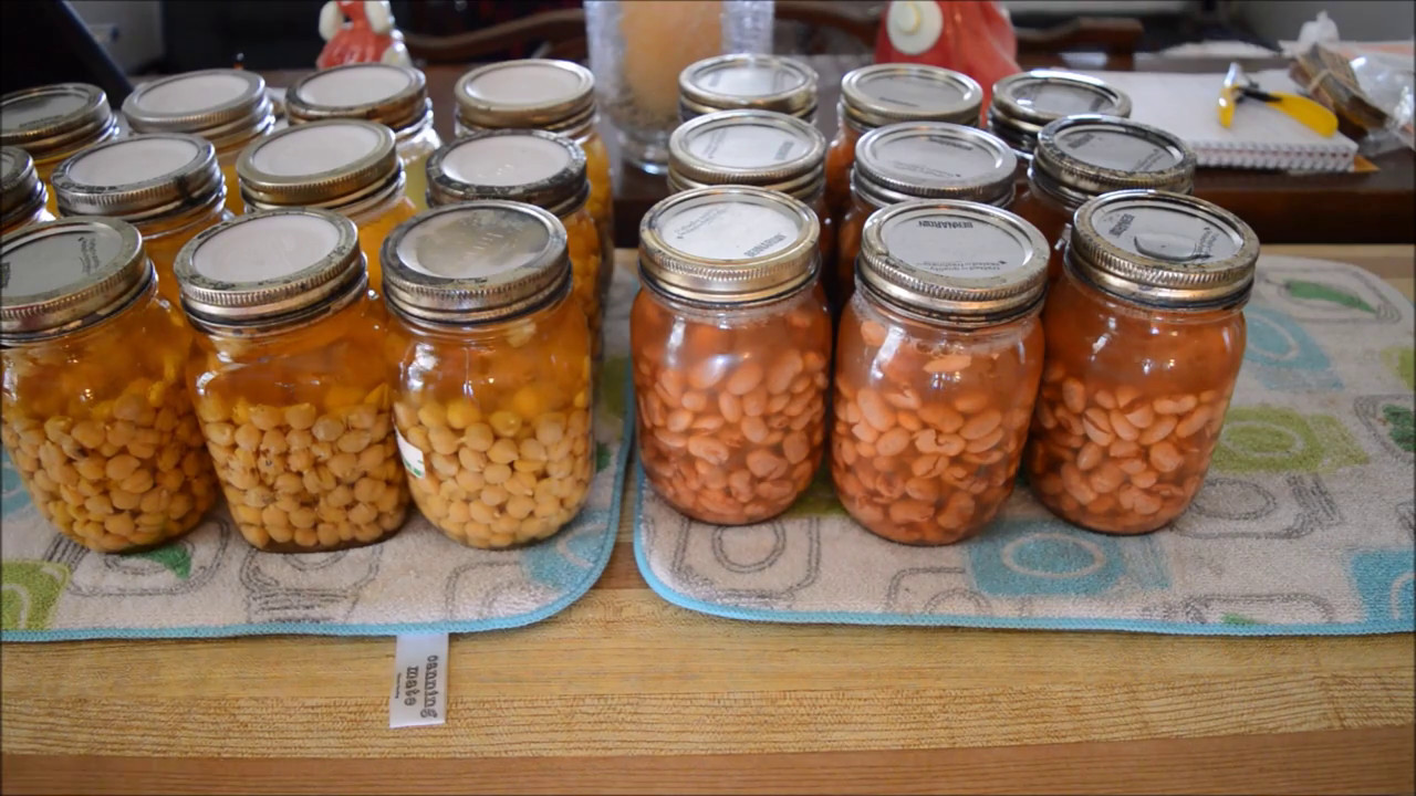 Canning Chick peas  no soak method