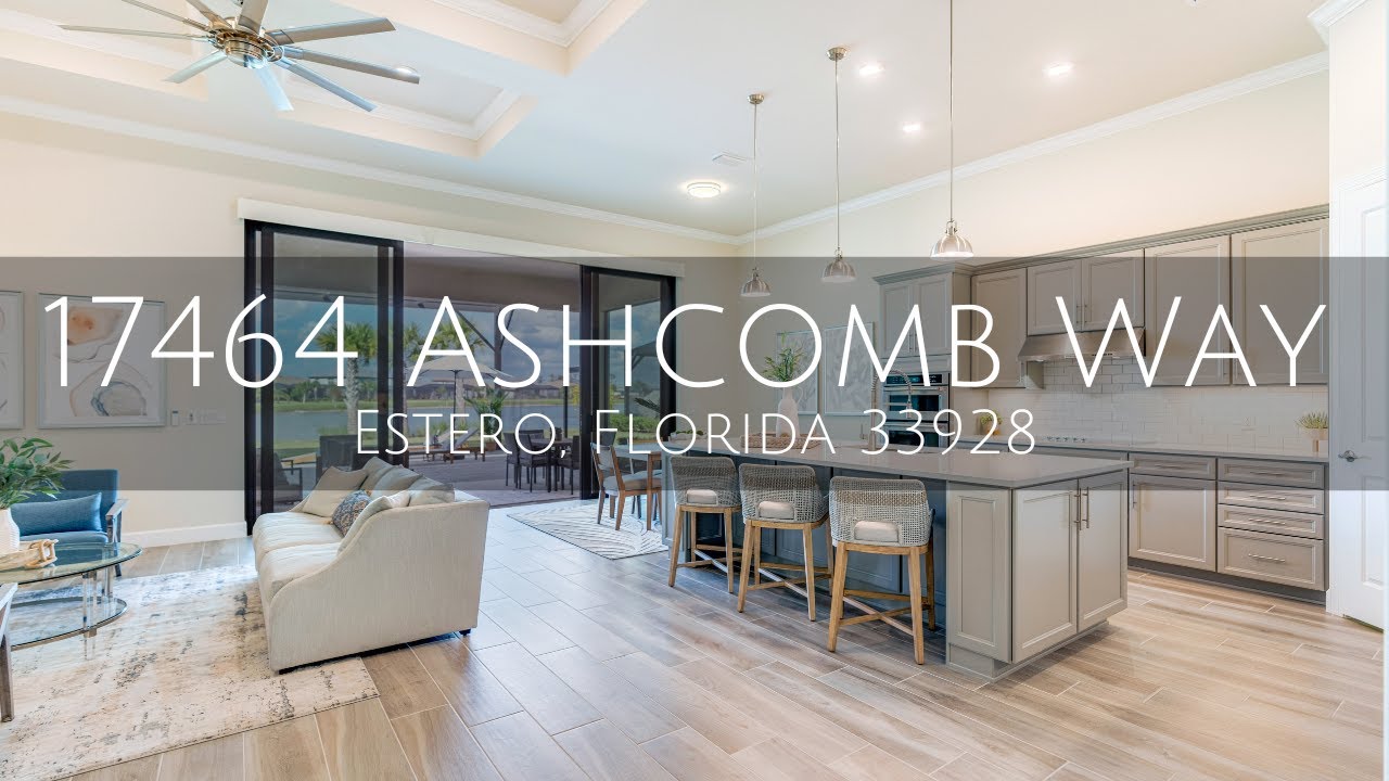 Home Tour: 17464 Ashcomb Way Estero, FL 33928