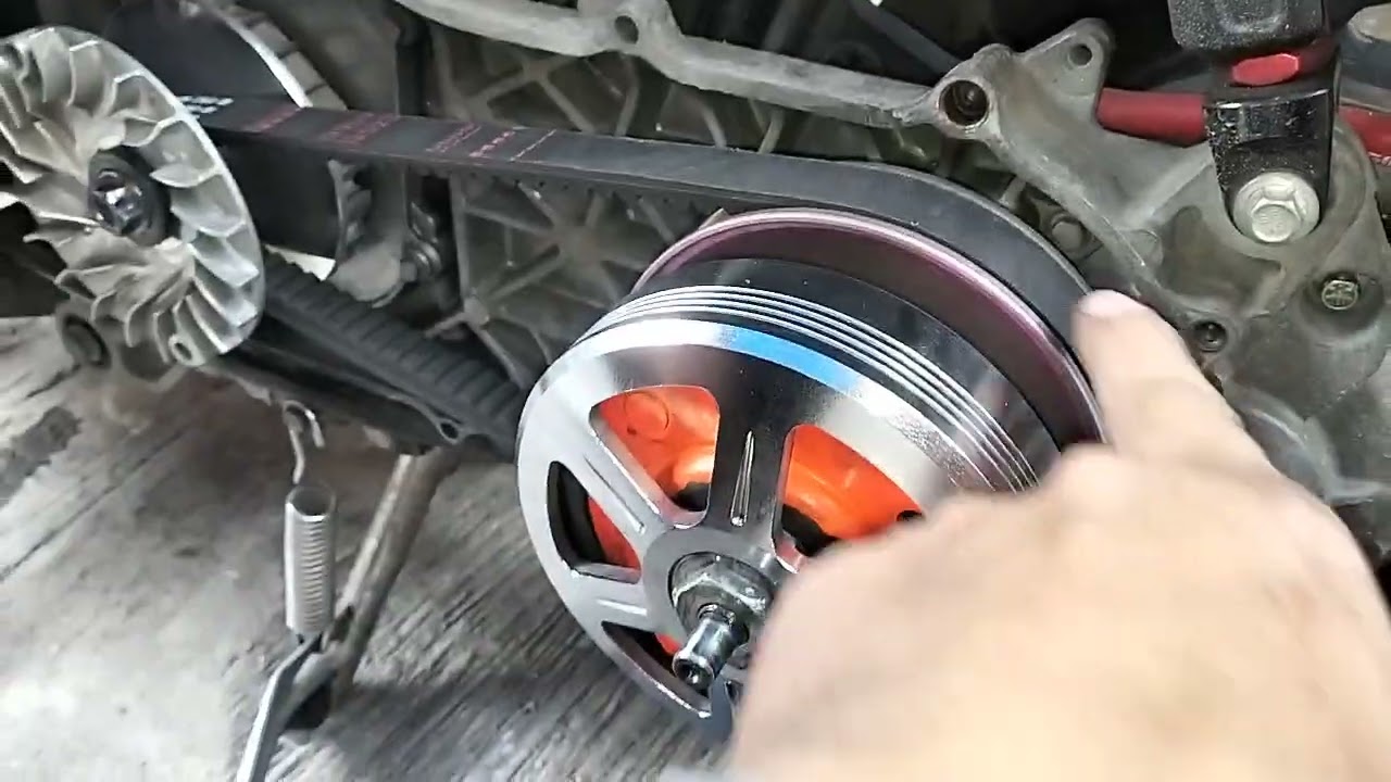 M3 Stock kalkal pulley with aftermarket torque drive angat sa vbelt plus washer 