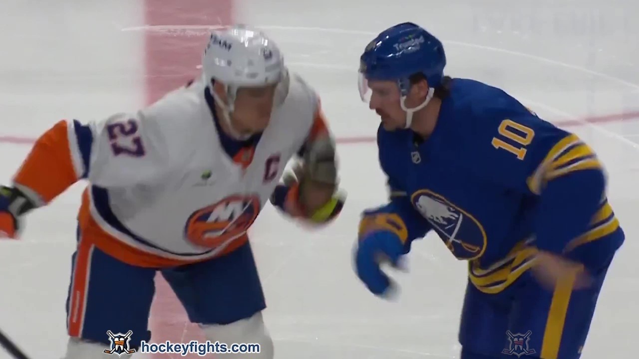 Anders Lee vs Sam Carrick | Mar 31, 2026 | New York Islanders vs Buffalo Sabres