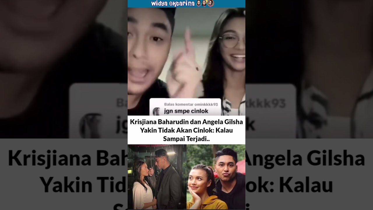 krisjiana dan angela gilsha yakin tak akan cinlok #krisjiana #angelagilsha #shorts #ytshorts