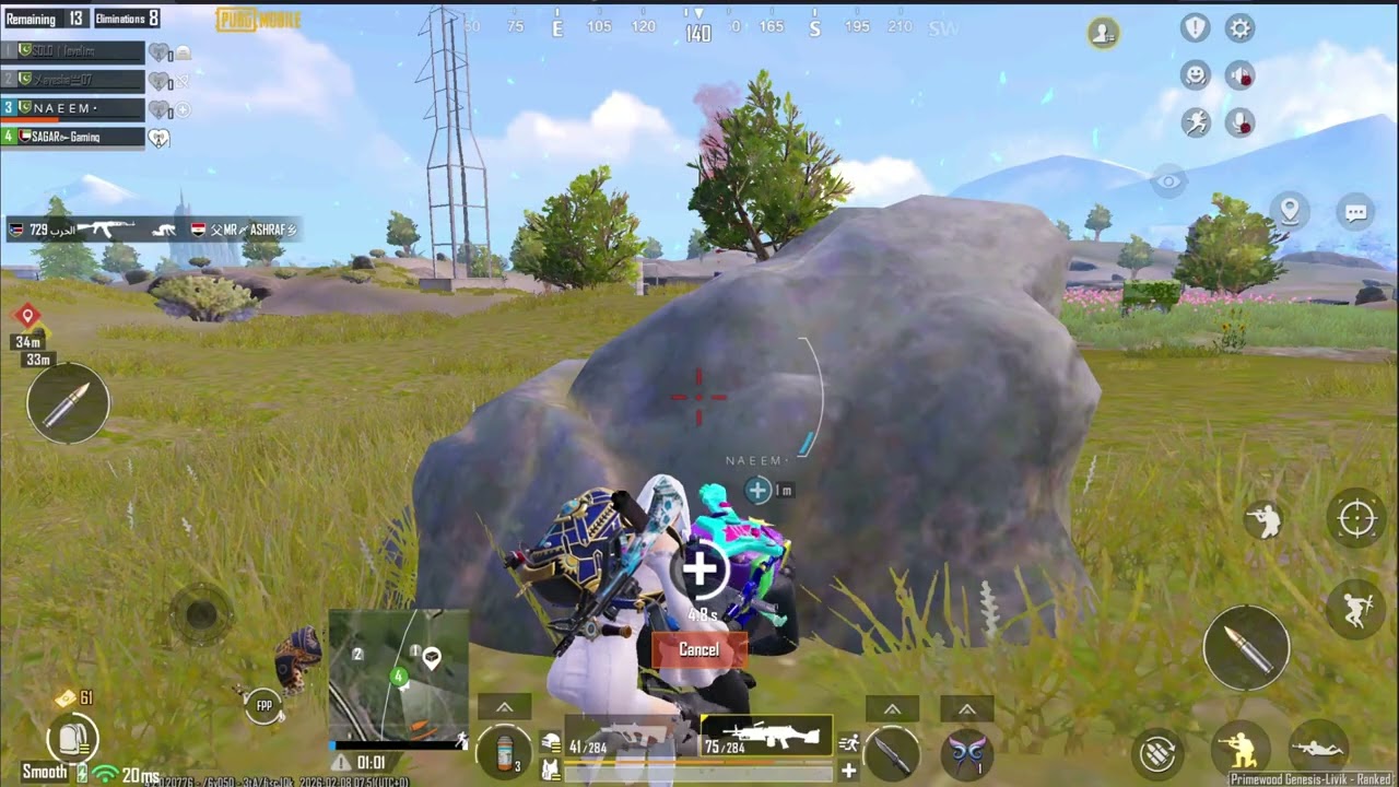 Enjoy 13 Kills Chicken Dinner🐓PUBG Mobile Livik🐓Rush Game Play🐓Smooth 120 fps, PC Emulator
