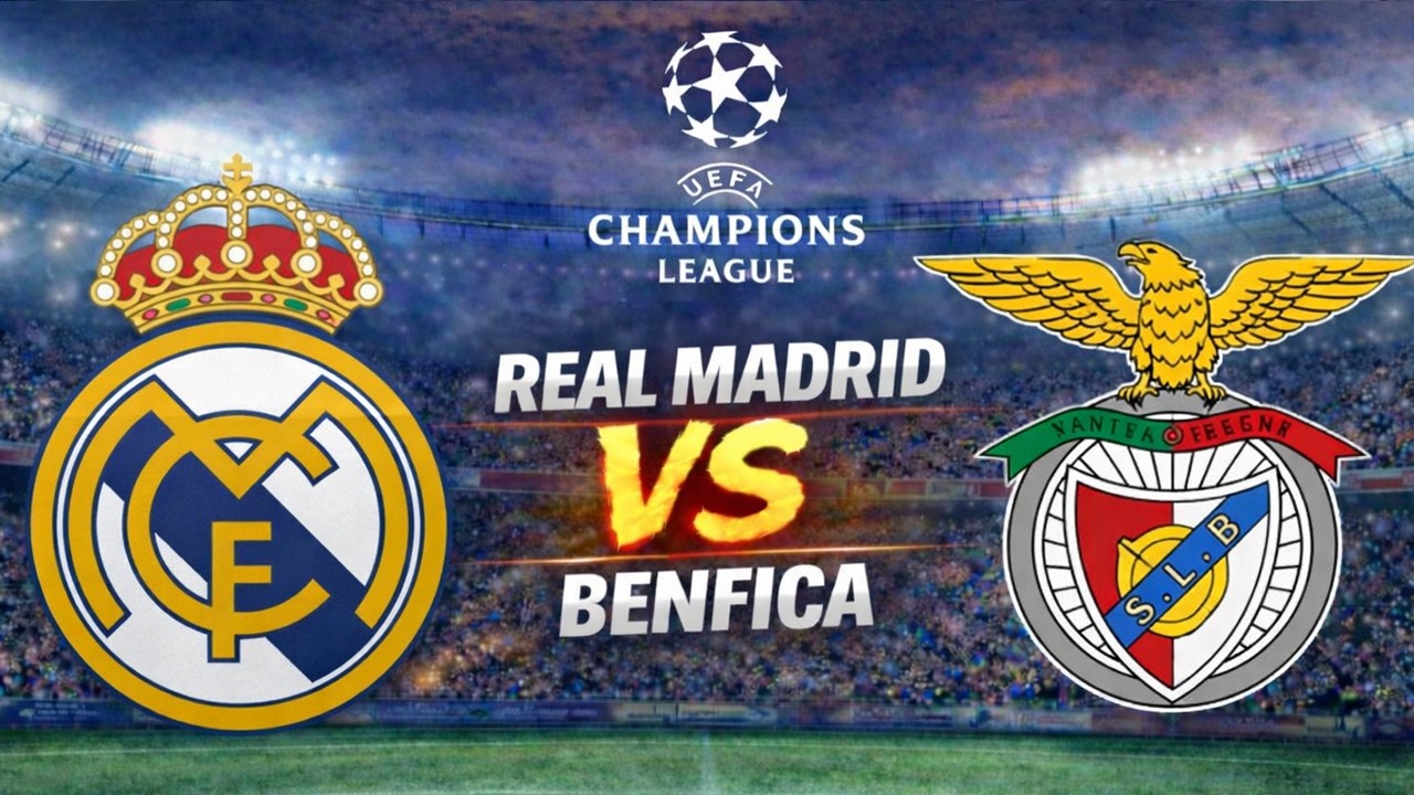 Real Madrid 1 vs 1 Benfica   | UEFA Champions League Live | PS5 FC 26 Gameplay