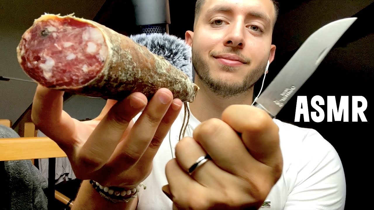 ASMR FR - Je Goûte du SAUCISSON CORSE !