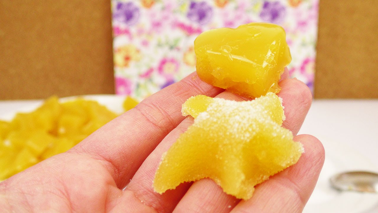 Süßigkeiten selber machen | fruchtige Jelly Orangen Snacks mit Saft & Gelatine | DIY