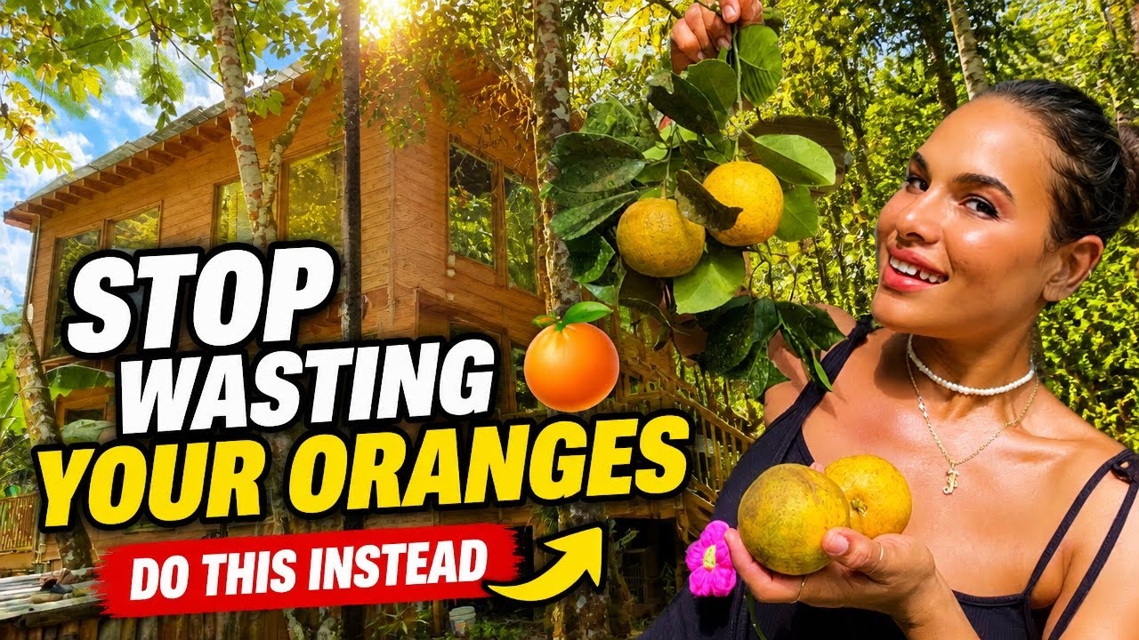 Stop wasting your oranges 🍊 do this instead