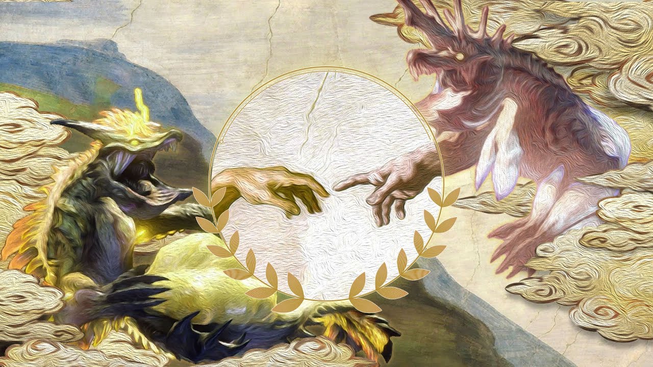 創世與末日的象征，古龍化人的真相【怪物獵人、魔物獵人風神龍雷神龍生態下】
