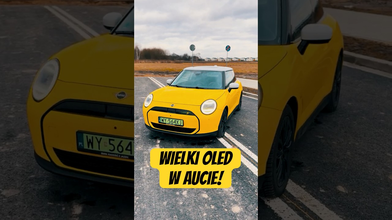 WIELKI EKRAN OLED w sportowym Mini Cooper! Ile kosztuje to ELEKTRYCZNE cudo i jaki ma zasięg?