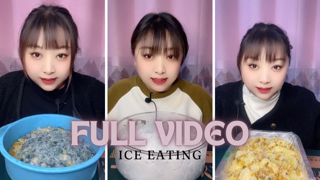 FULL VIDEO | HER CRUSHED ICE EATING ASMR