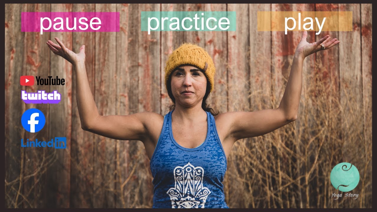 Pause + Practice + Play: 15-Minute Slow Vinyasa Flow