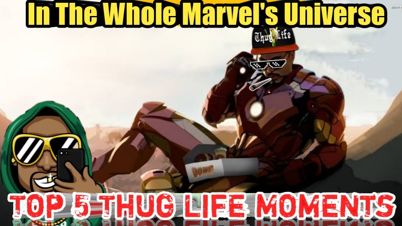 Top 5 Thug Life Moments In The Whole Marvel's Universe | Top 5 Funny Scenes In MCU | Yttrends