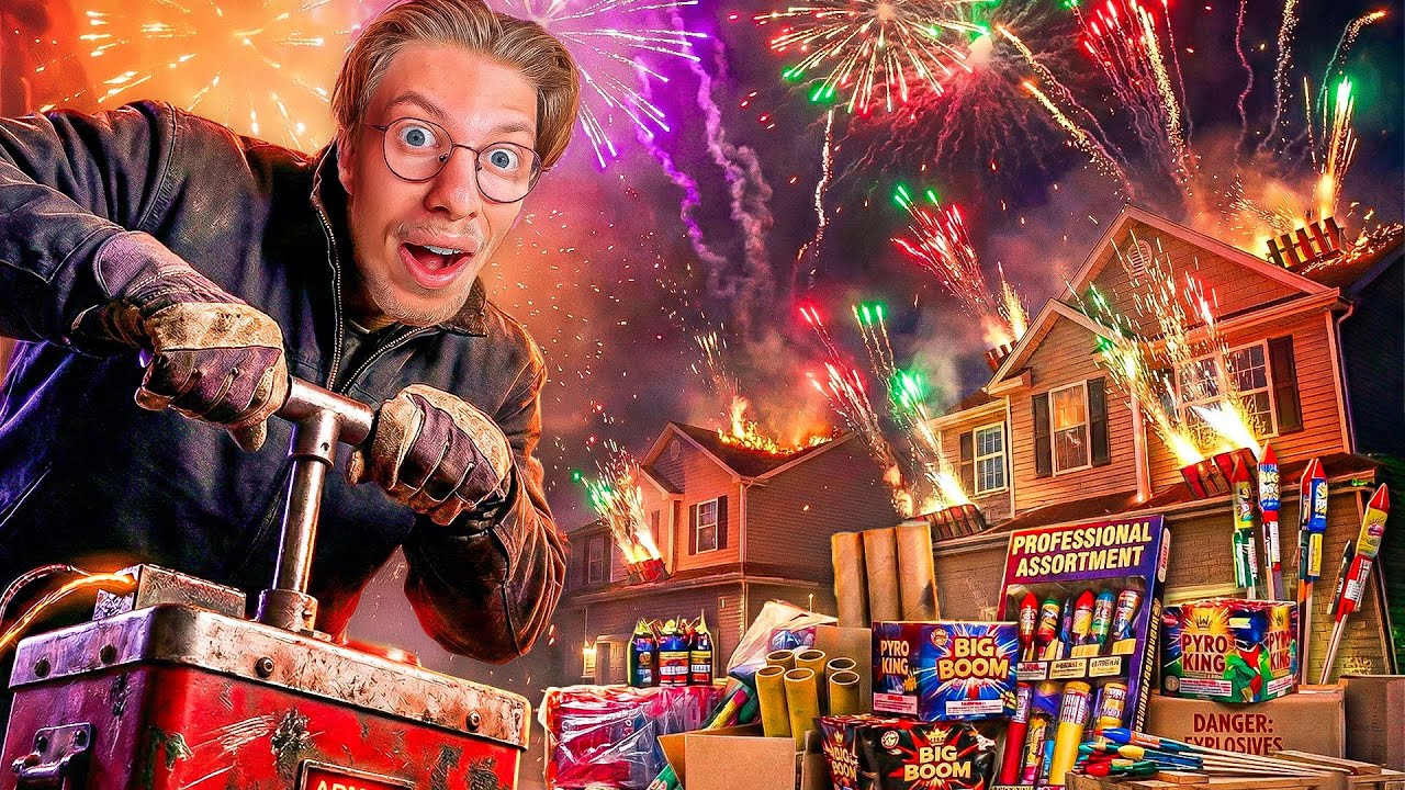 J'ai Acheté 1358 Feux d'Artifices pour Détruire ma Ville ! (Firework Mania | VOD)