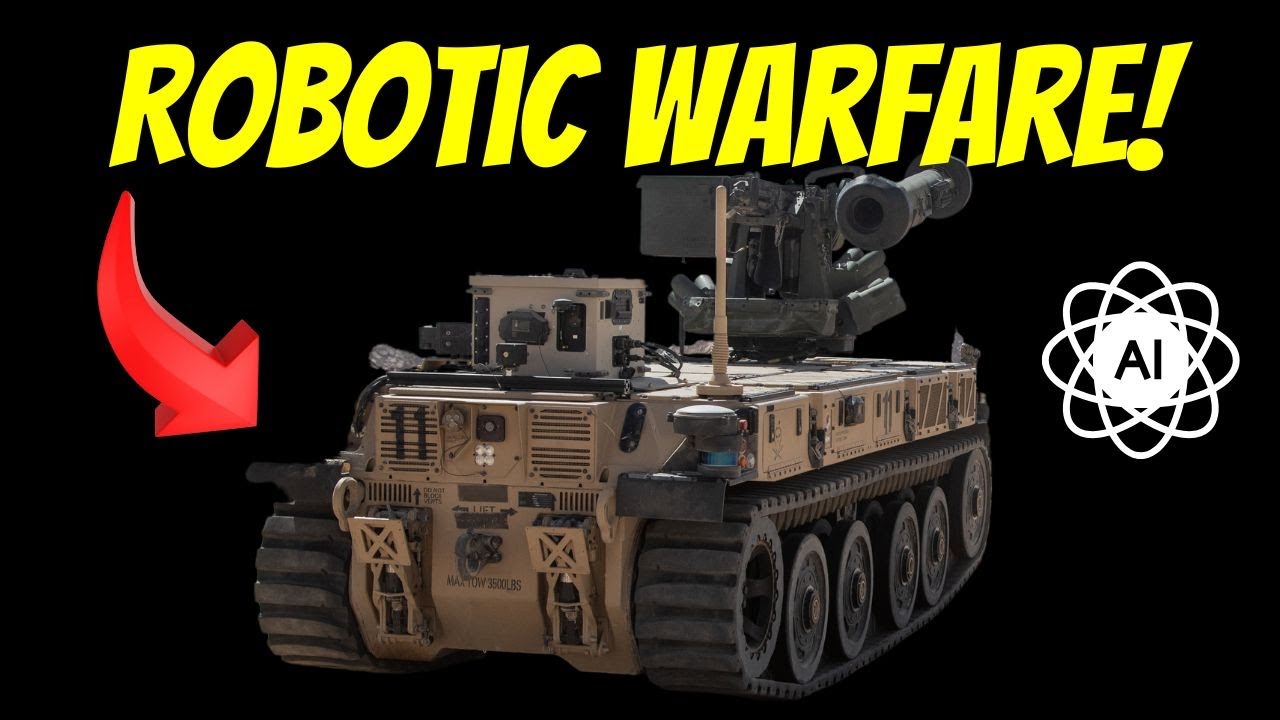 GAMECHANGING Robotic Warfare With These Robotic Combat Vehicles!
