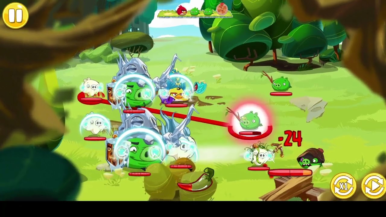 Angry Birds Epic but i can control pigs - part one! the adventure to Monty