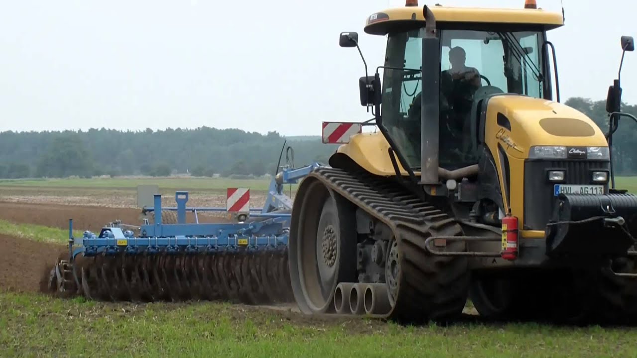 Cat MT 765 mit KSE Lemken Rubin 9 in Full HD