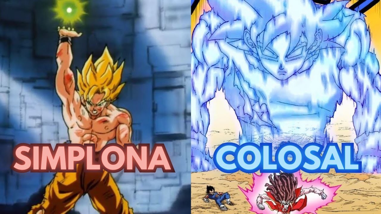 DE LA PEOR A LA MEJOR TECNICA PROPIA DE GOKU