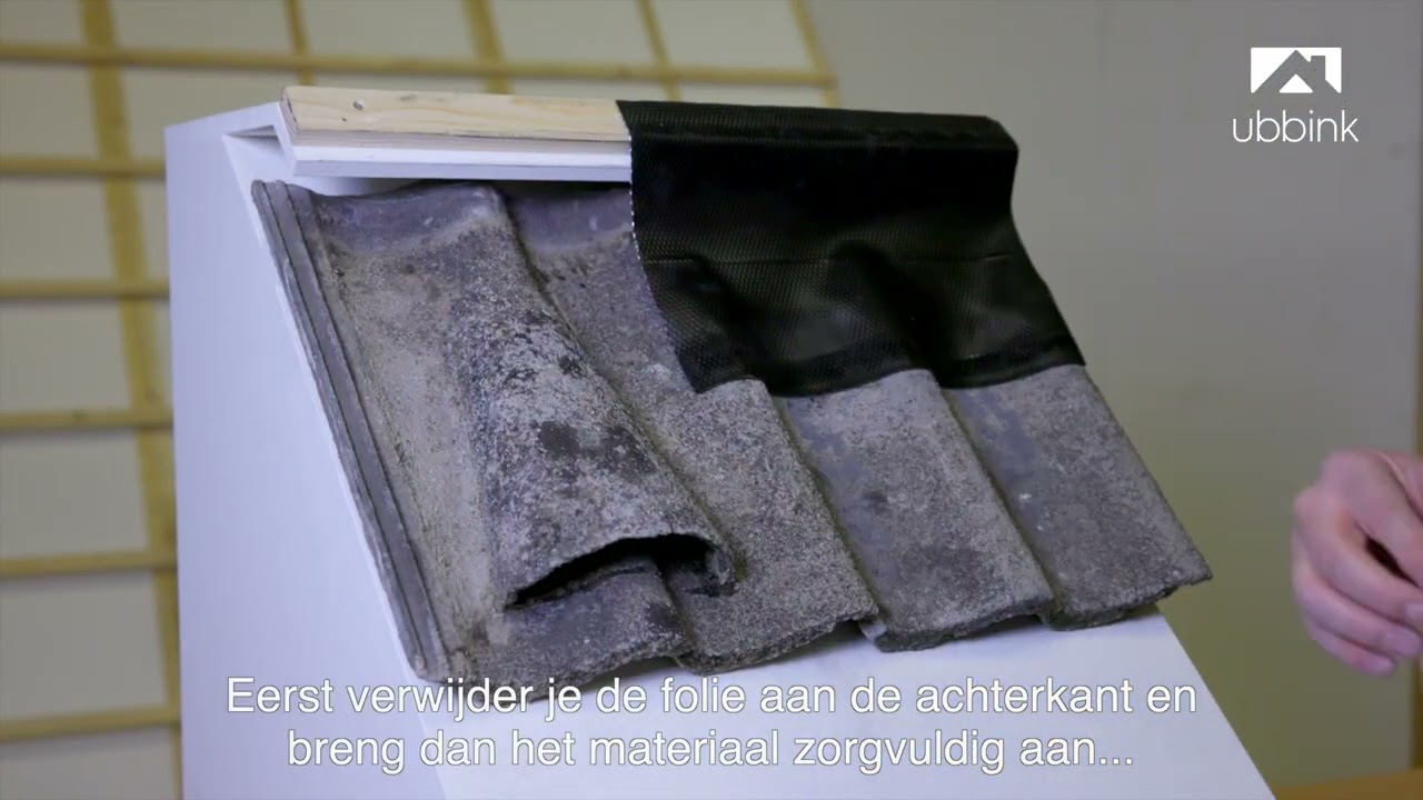 Bouwmaat legt uit - Plaatsing Ubbink Ubiflex Finio Loodvervanger