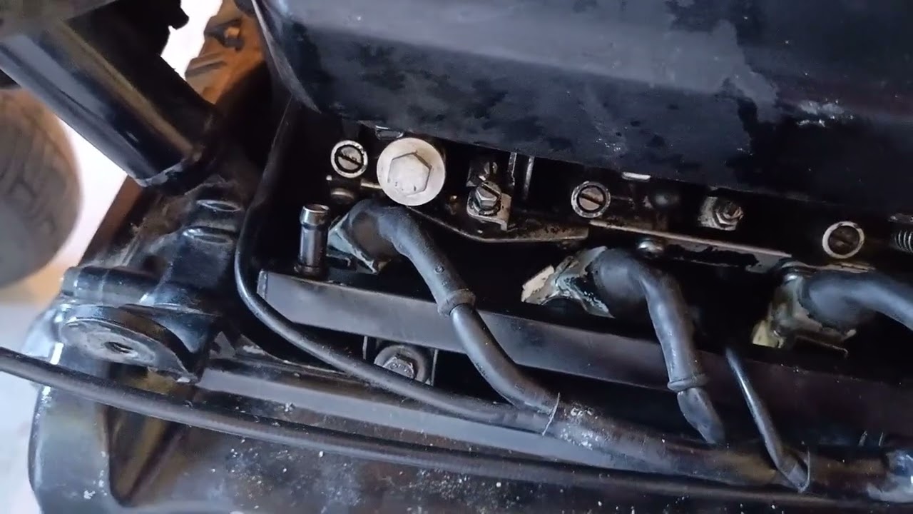 BMW K75 RT Police Bike Stripped