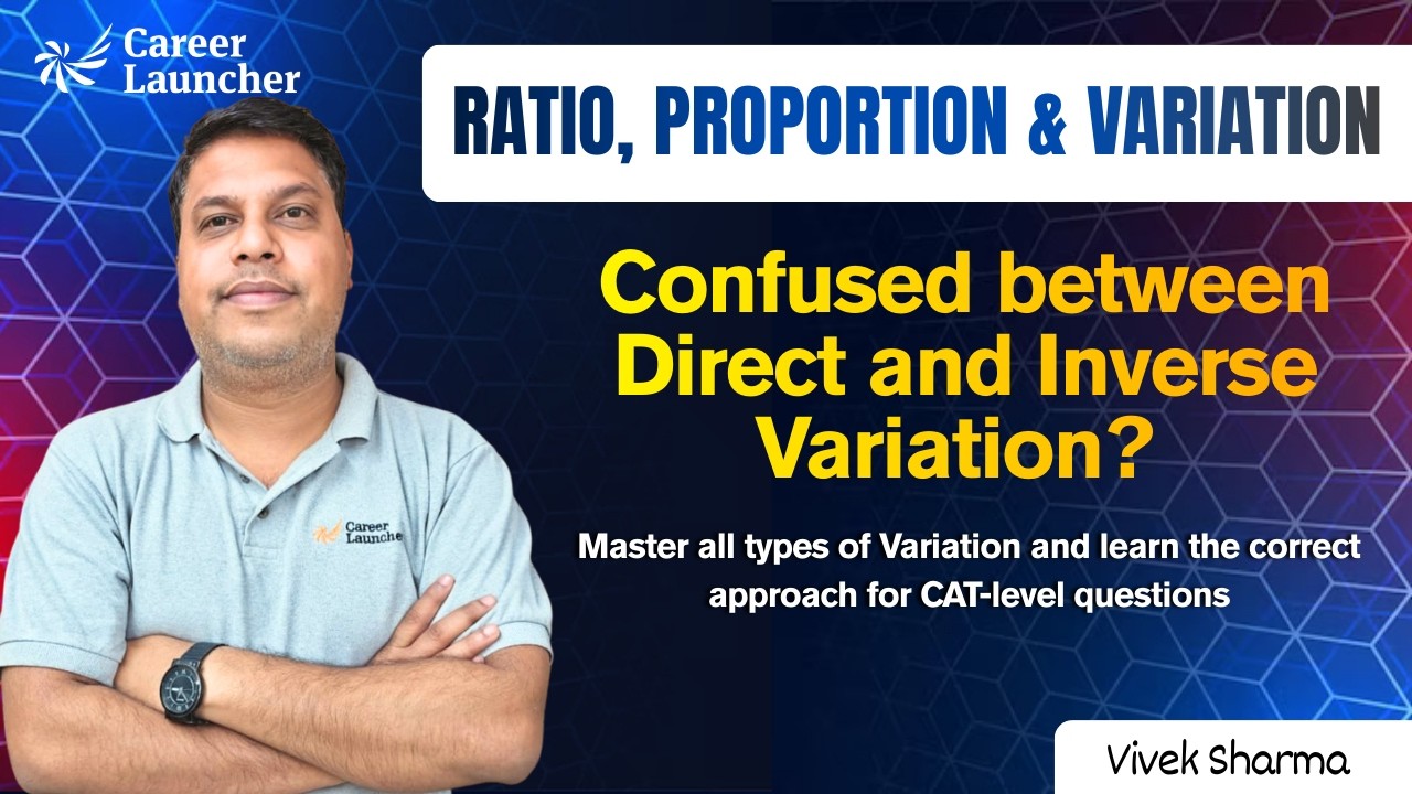 Types of Variation Explained | Direct & Inverse Variation for CAT 2026 | Vivek Sir