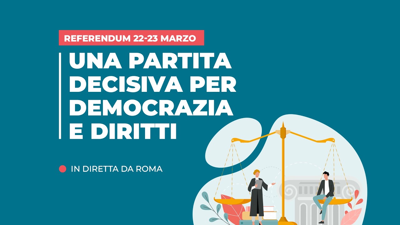 Una partita decisiva per democrazia e diritti - In diretta da Roma | 14/02/2026