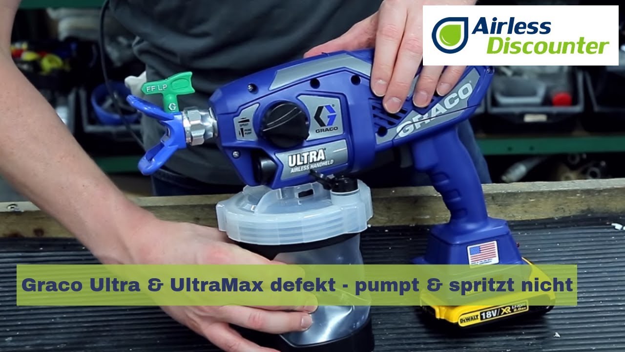 Tipps - Graco Ultra & UltraMax defekt -  pumpt & spritzt nicht