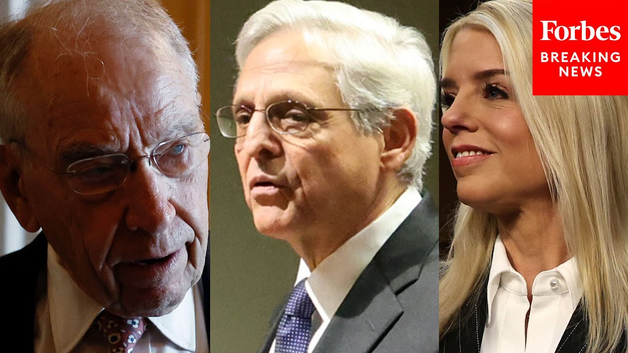 Chuck Grassley Straight-Up Lists 'Abuses' By Biden DOJ At Top Of Pam Bondi Confirmation Hearing
